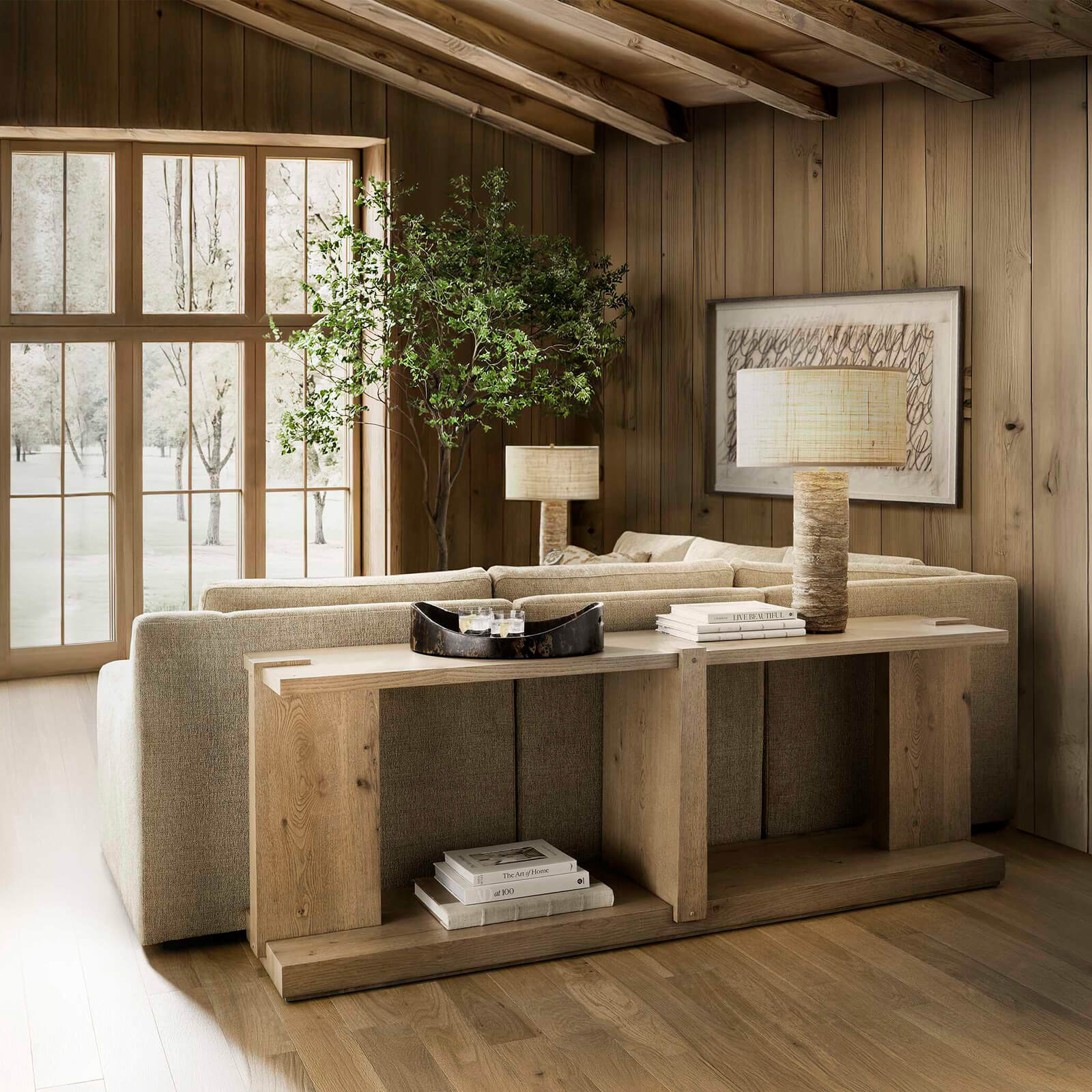 Joinery Console Table by Uttermost