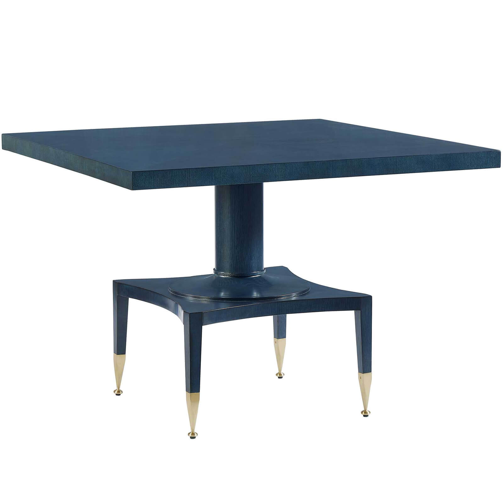 Put You On A Pedestal Game Table in True Blue by Uttermost