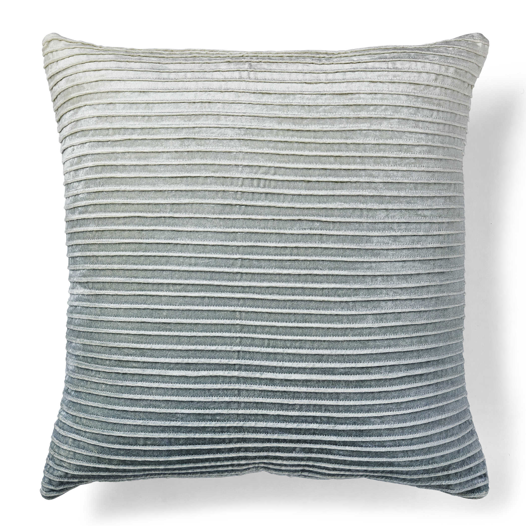 Fade Out Velvet Cushion - Blue by Uttermost