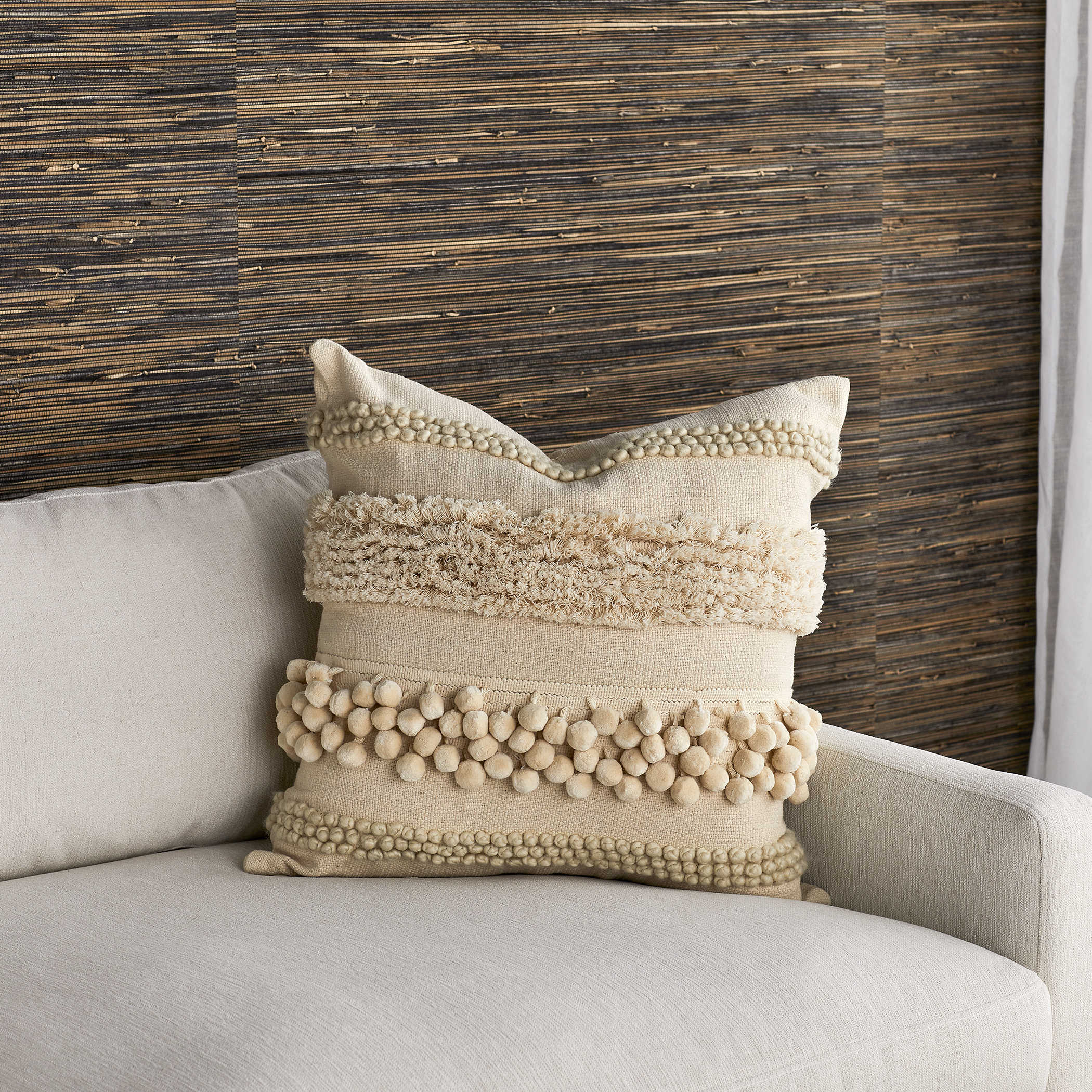 Having a Ball Cushion - Meringue by Uttermost