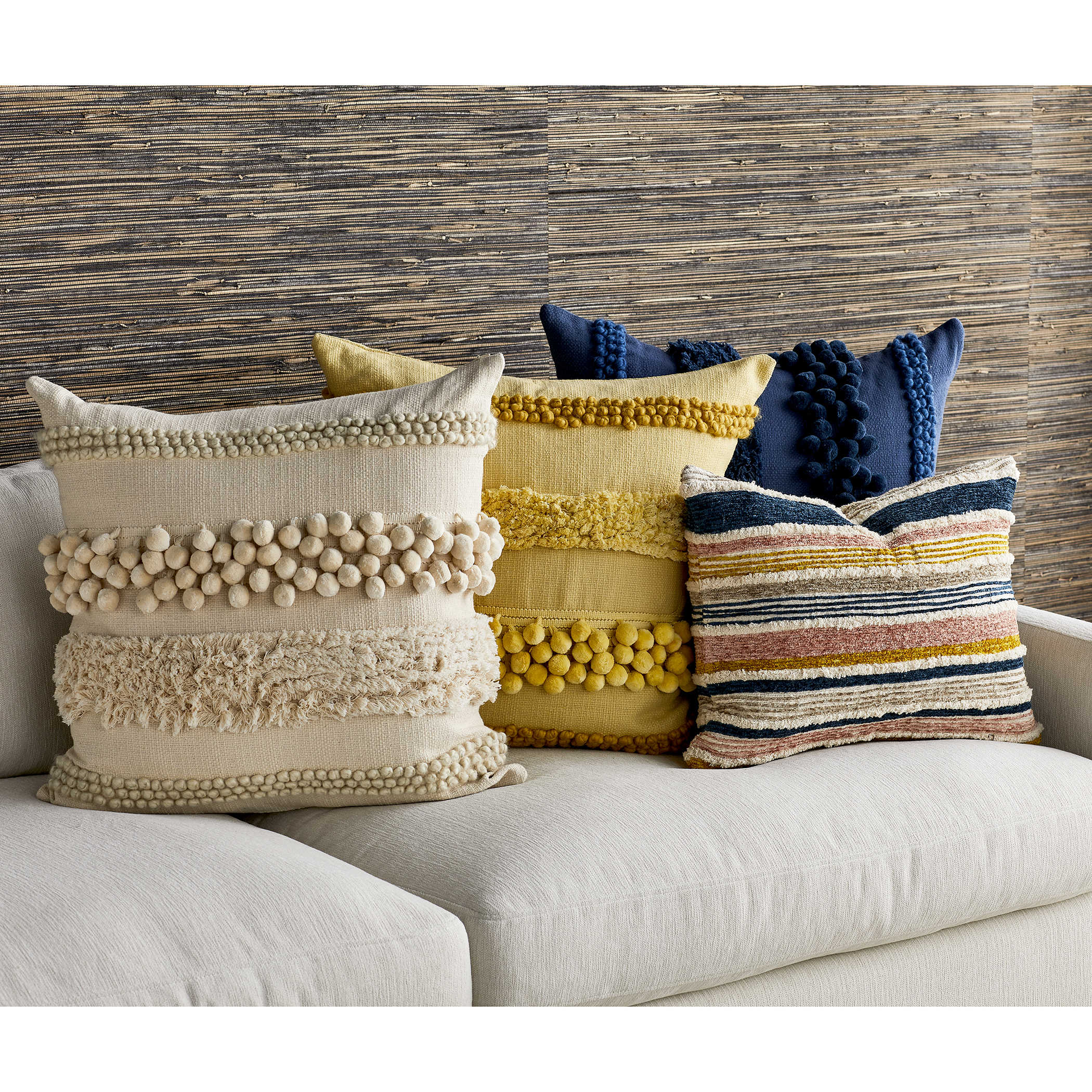Having a Ball Cushion - Meringue by Uttermost