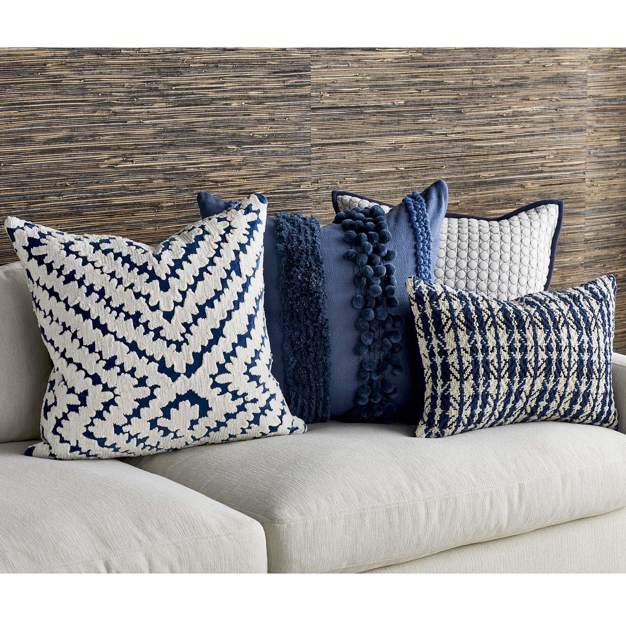 Having a Ball Cushion - Blueberry by Uttermost
