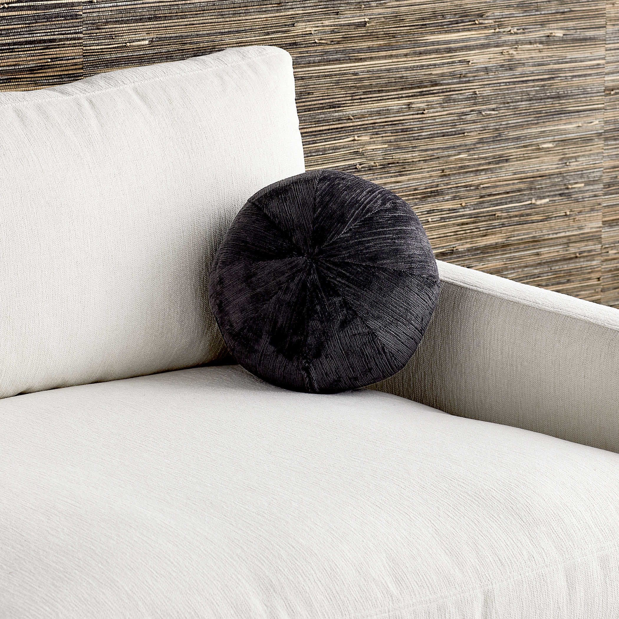 Ball Bearing Cushion - Black by Uttermost