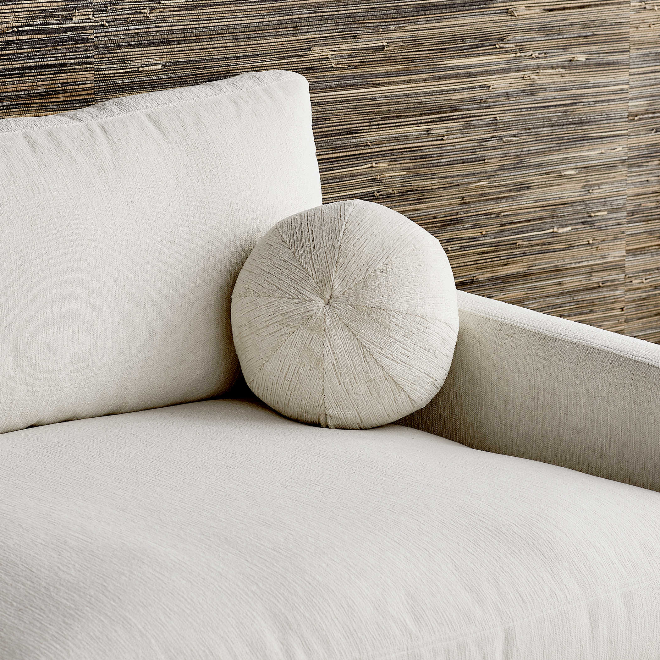 Ball Bearing Cushion - White by Uttermost