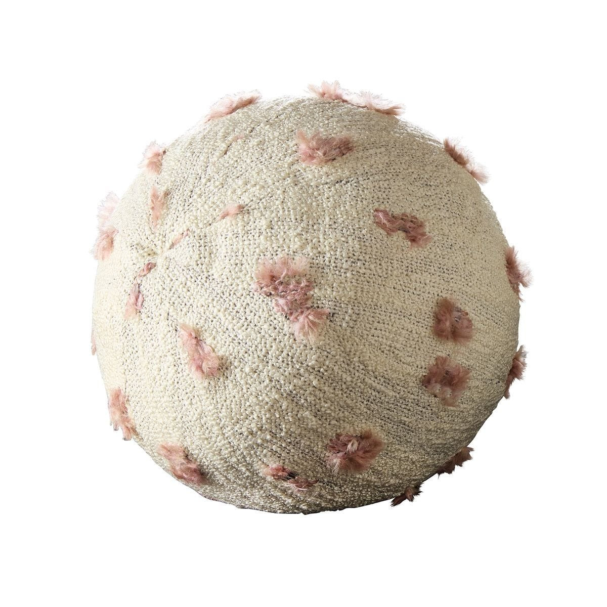 Ball Bearing Cushion in Fluff Petal by Uttermost