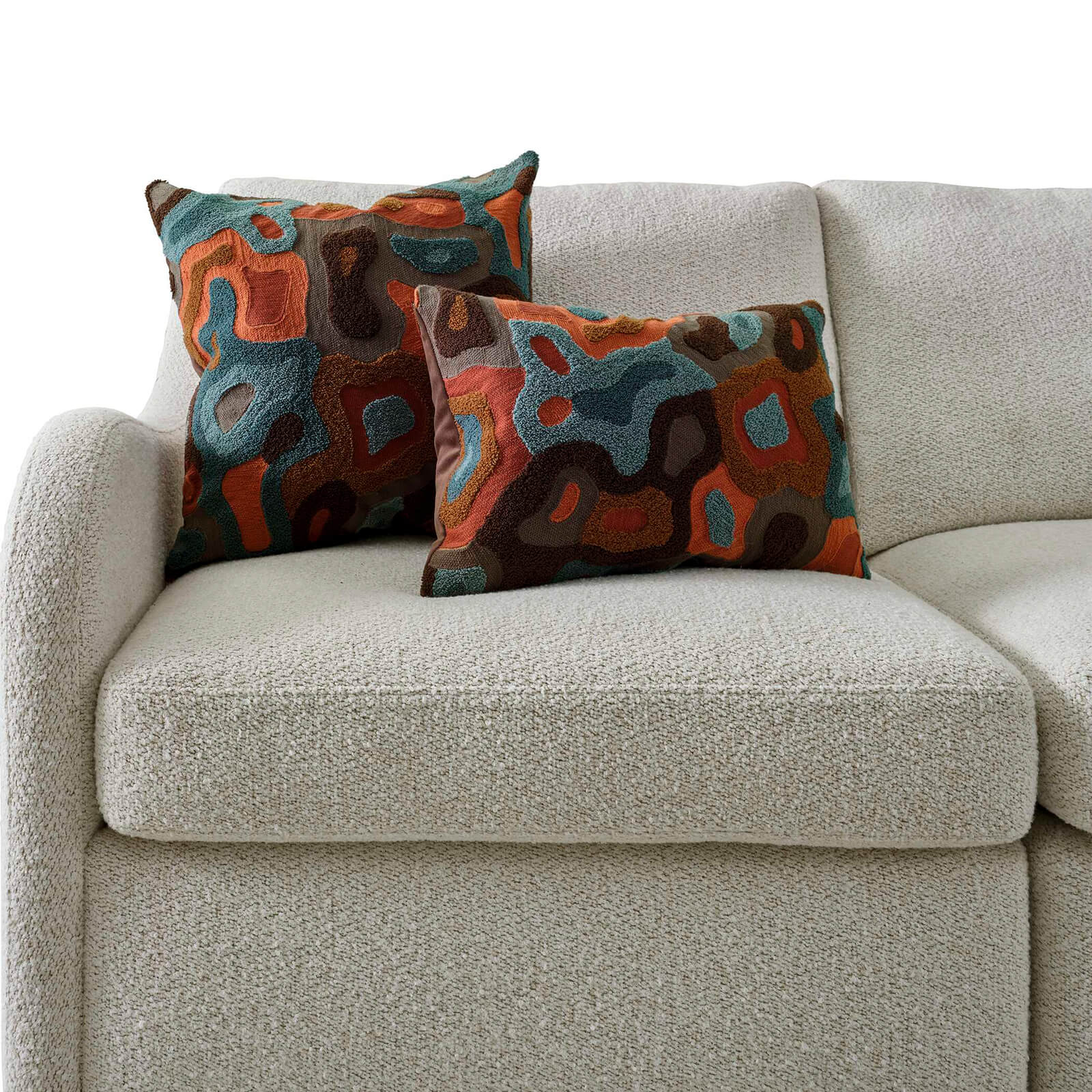 Water Flower Pillow in Jewel by Uttermost