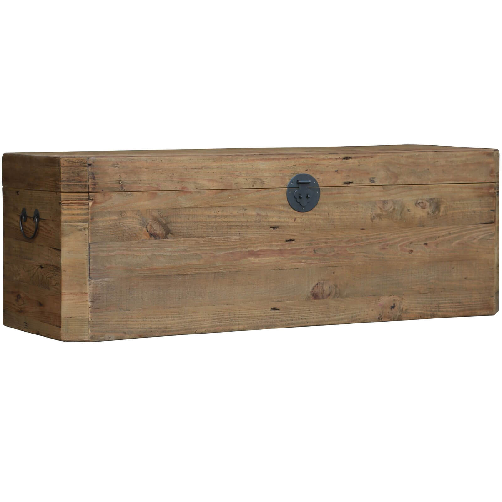 Reclaimed Pine Bed Trunk - Large by Keiichi