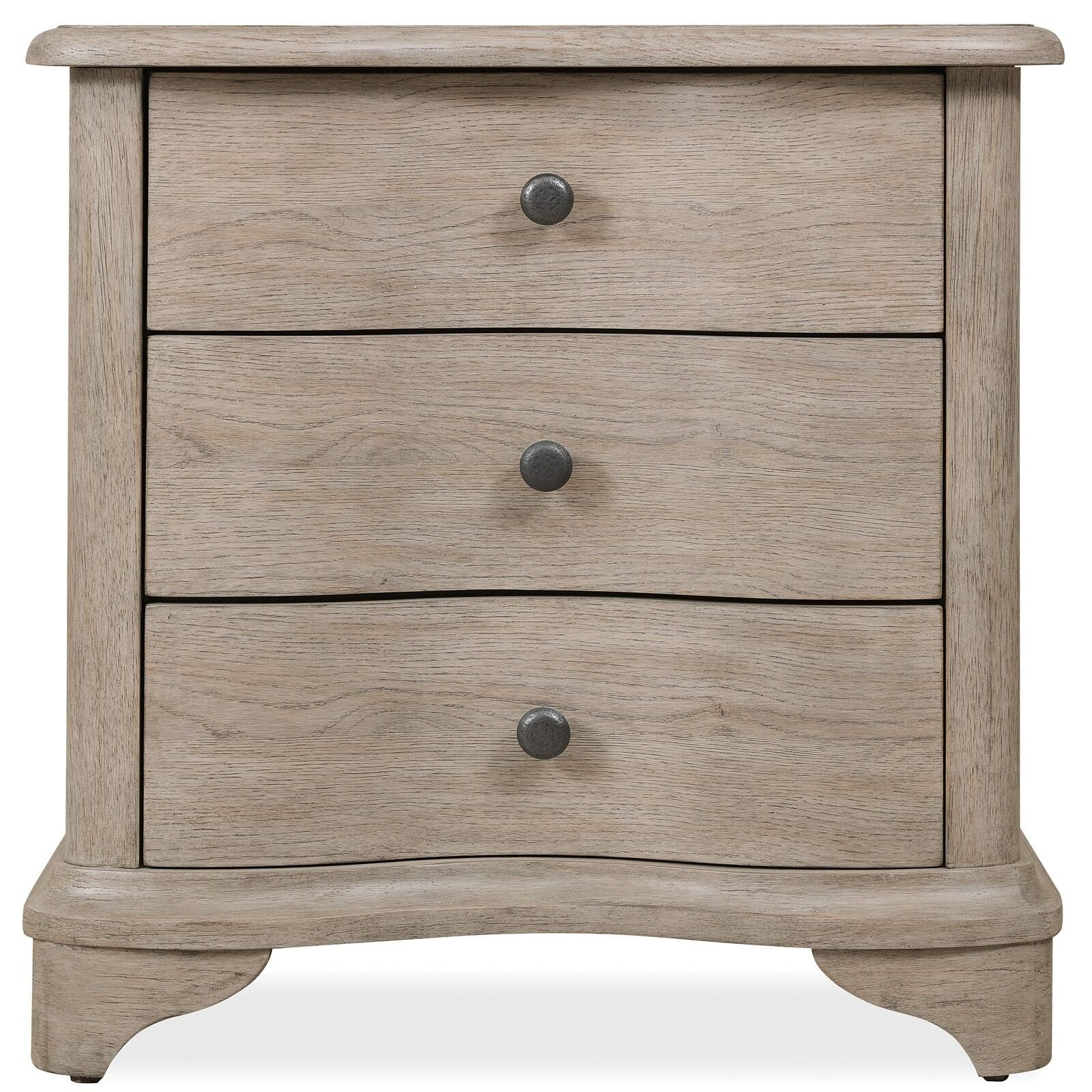Reverie Three-Drawer Bedside Table by Hooker