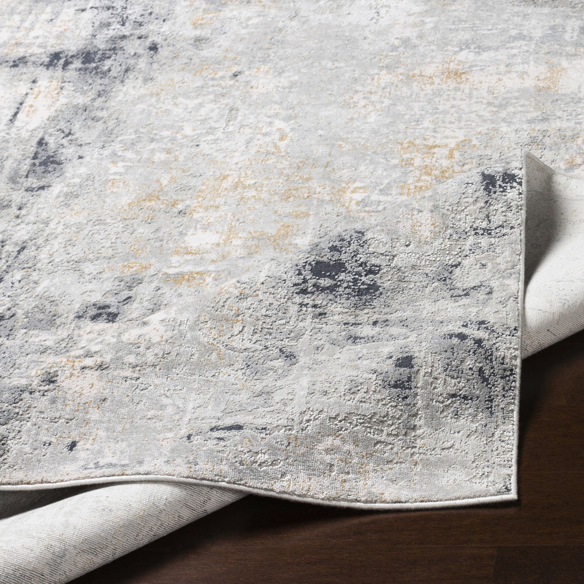 Paoli Abstract Rug in Grey - 244 x 304 cm Uttermost