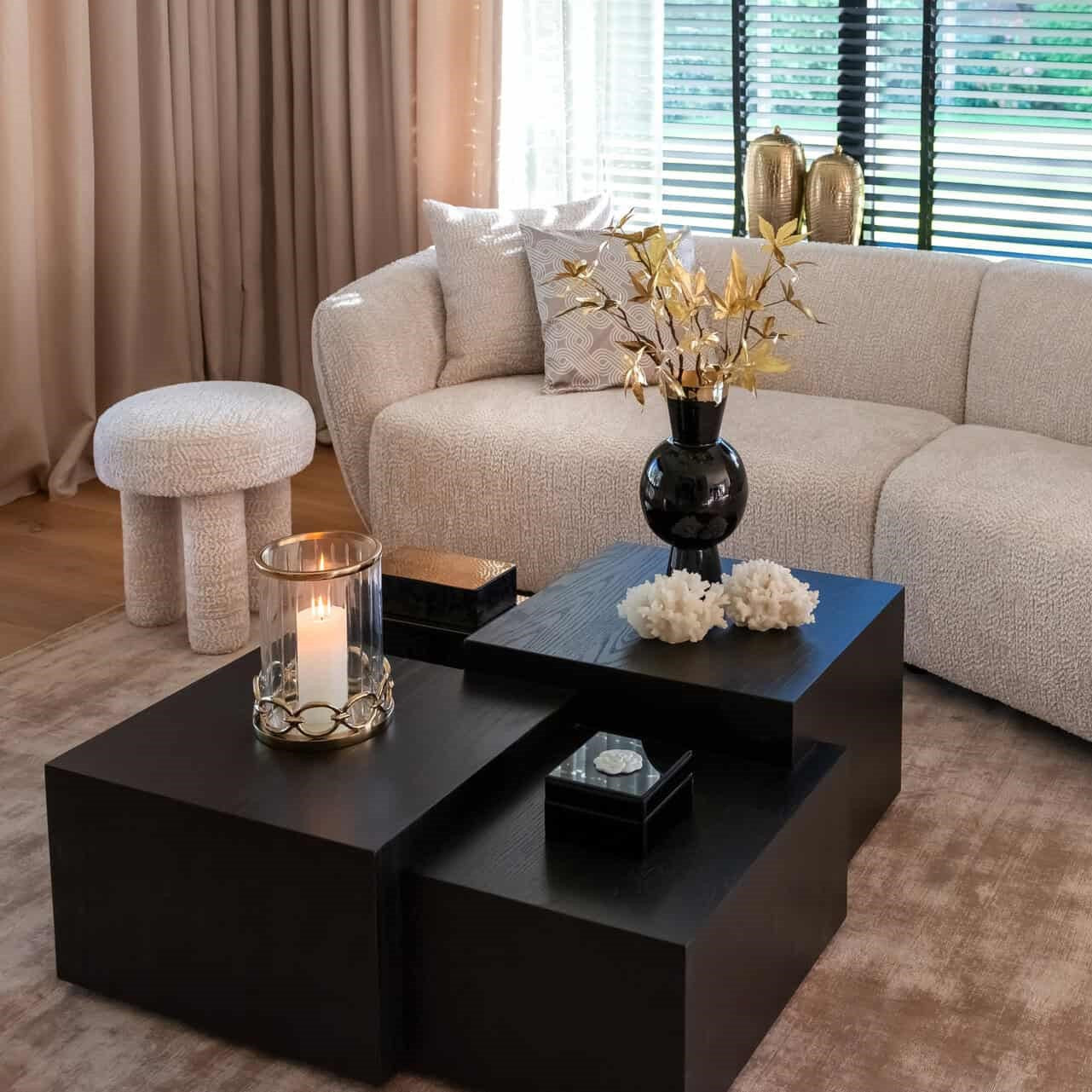 Lennox Dark Coffee Table by Richmond Interiors