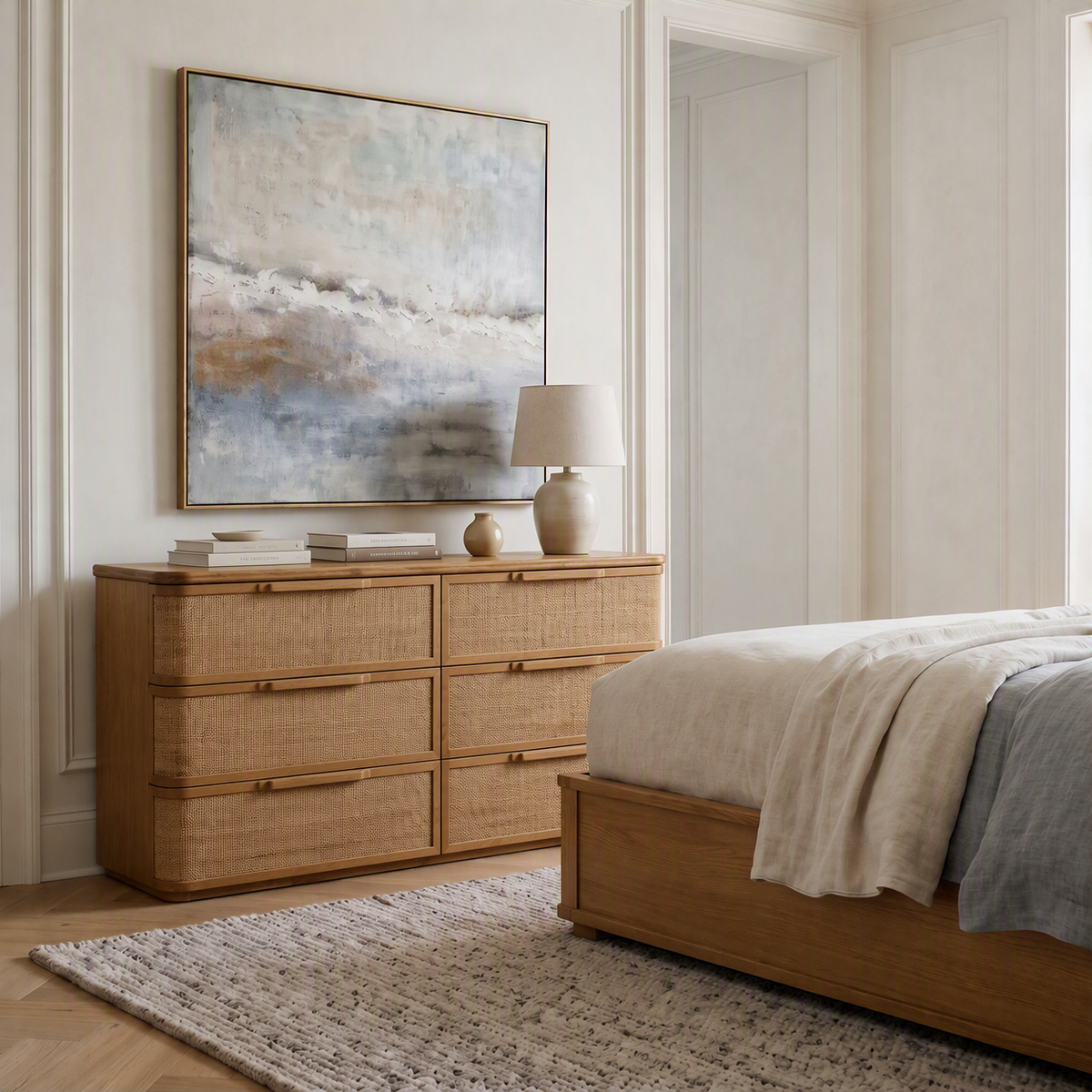 Saintbury 6 Drawer Chest of Drawers Keiichi