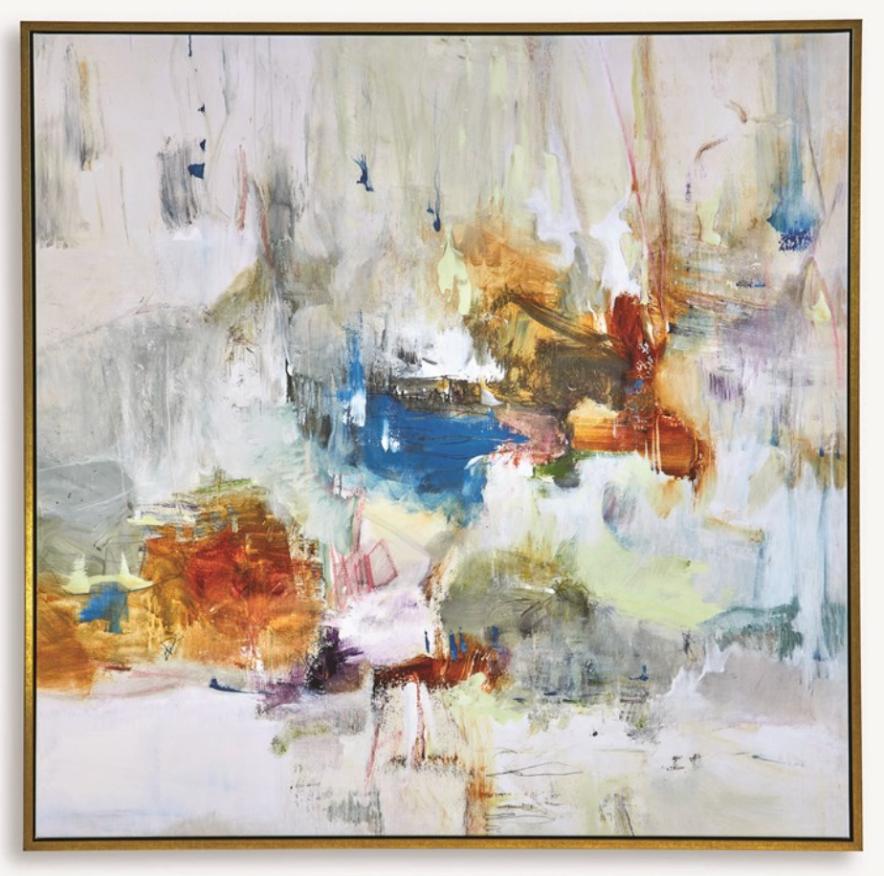 In The Beginning Framed Canvas by Uttermost