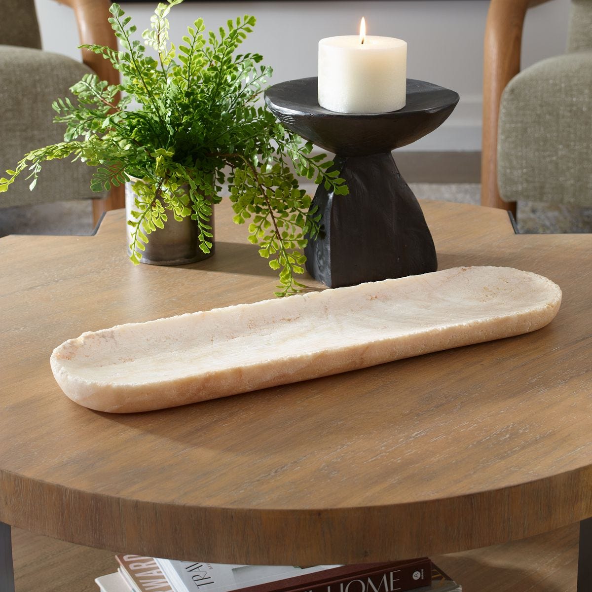 Sculpted Onyx Indoor-Outdoor Bowl Uttermost