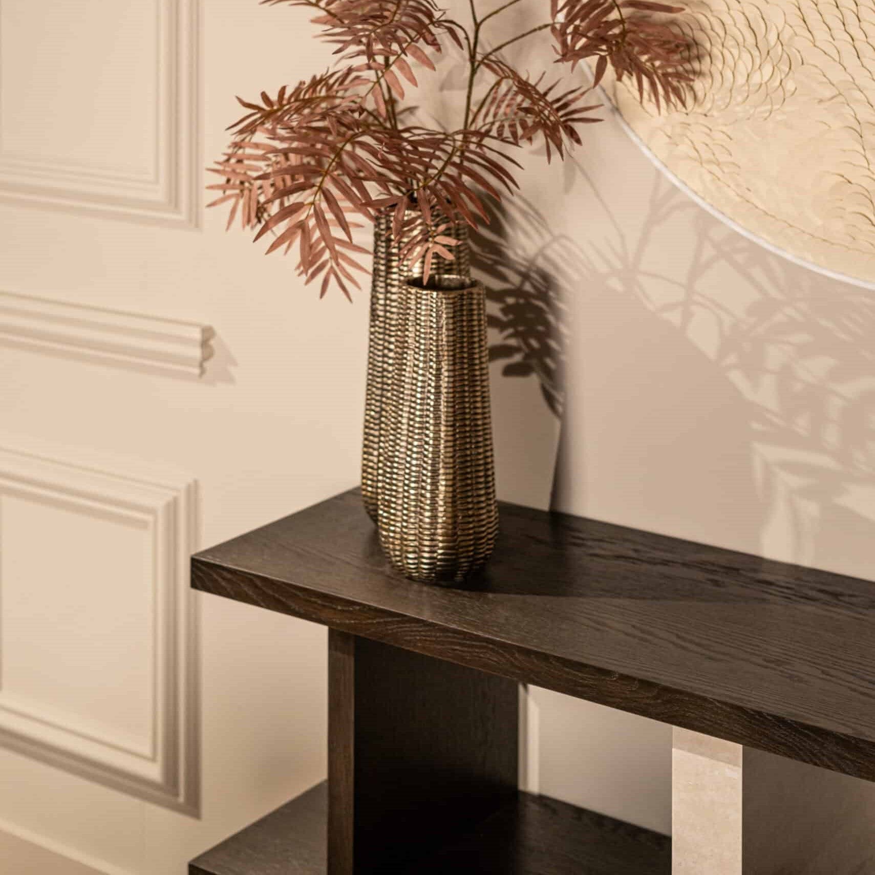 Waldorf Oak Veneer Console Table by Richmond Interiors
