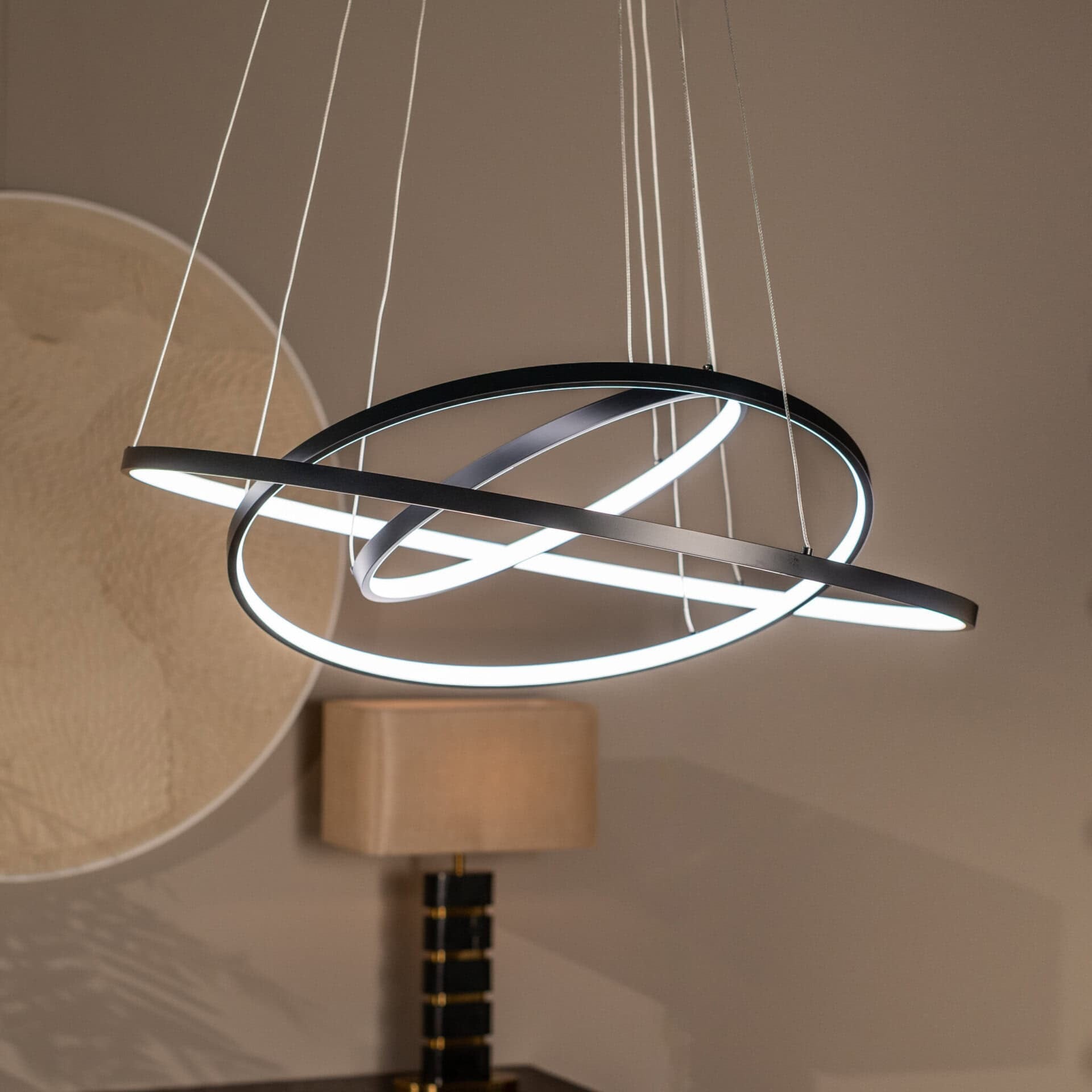 Amira Black Chandelier by Richmond Interiors