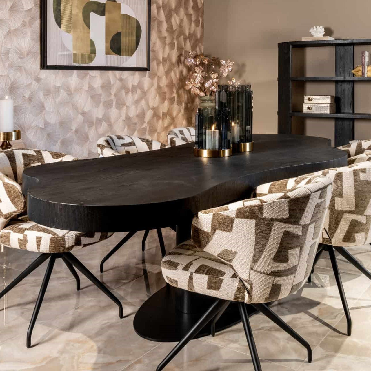 Bogor Dark Coffee Dining Table - 260cm by Richmond Interiors