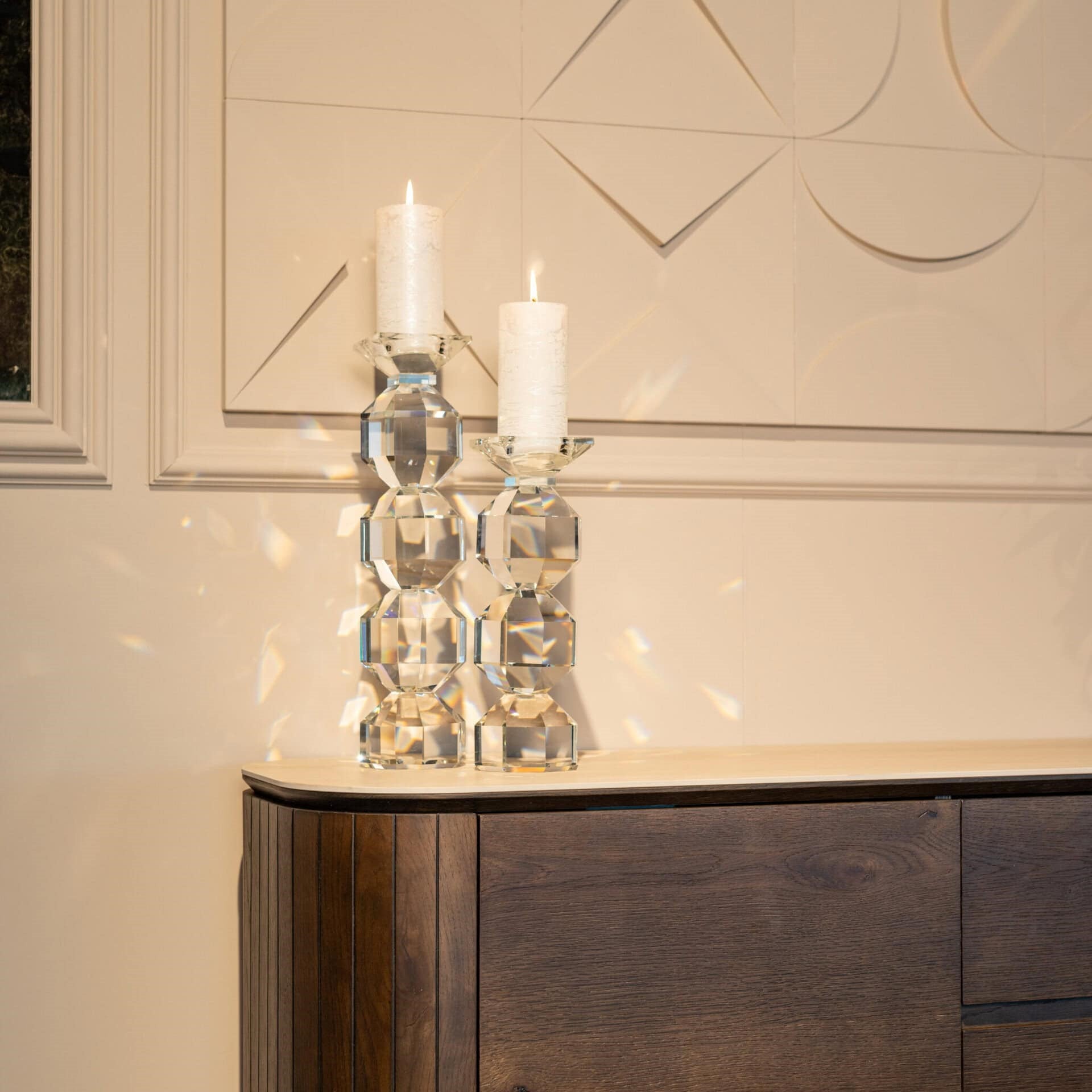 Safia Candle Holder - Small by Richmond Interiors