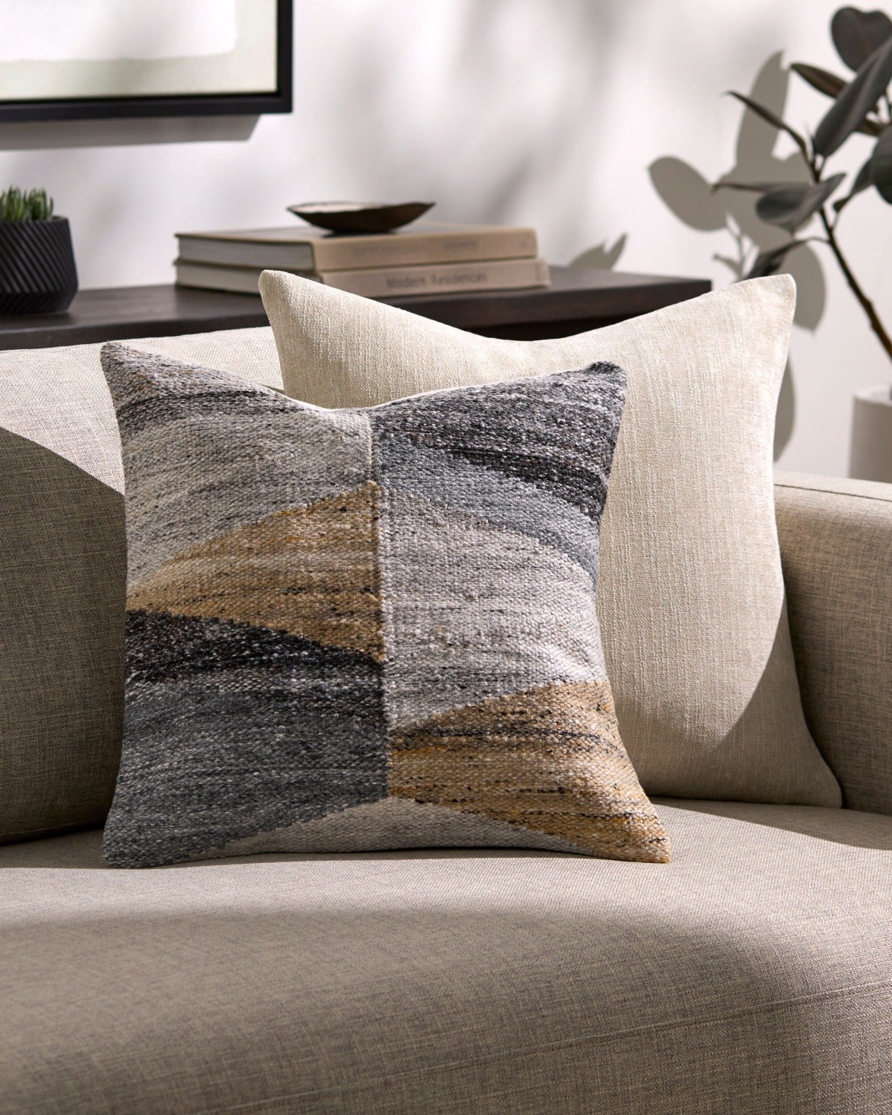Shinola Hand Woven Cushion by Keiichi