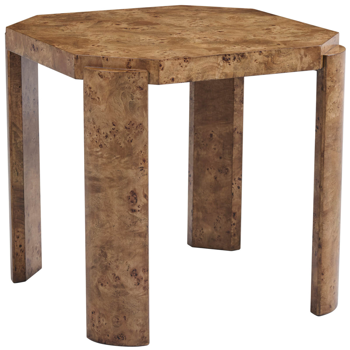 Perch Burl Side Table by Theodore Alexander