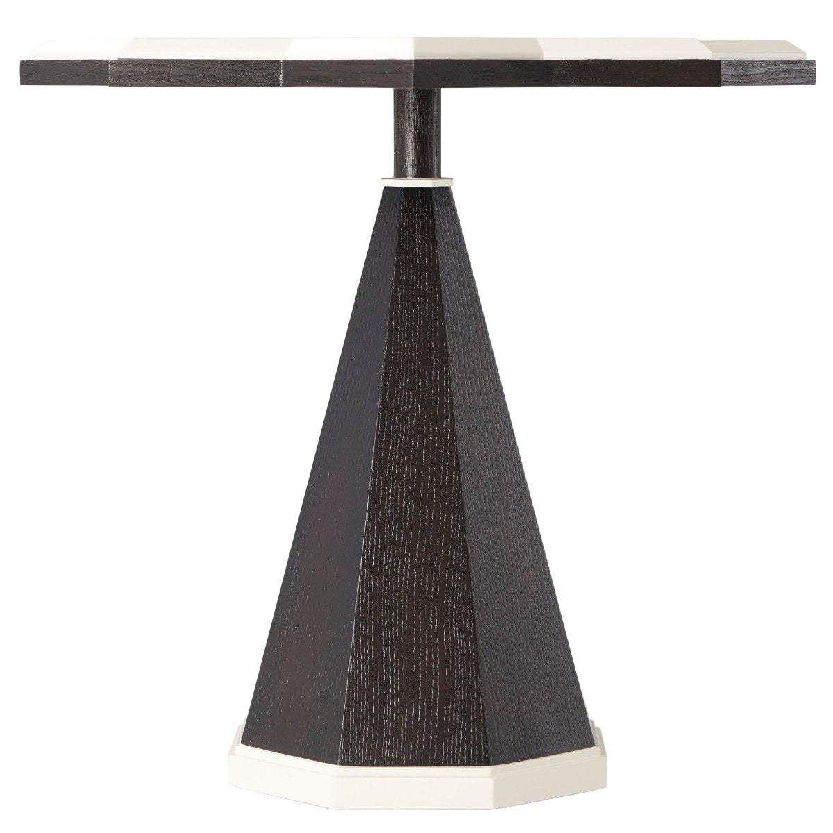 Side Table Atticus in Ebonized Oak by Theodore Alexander