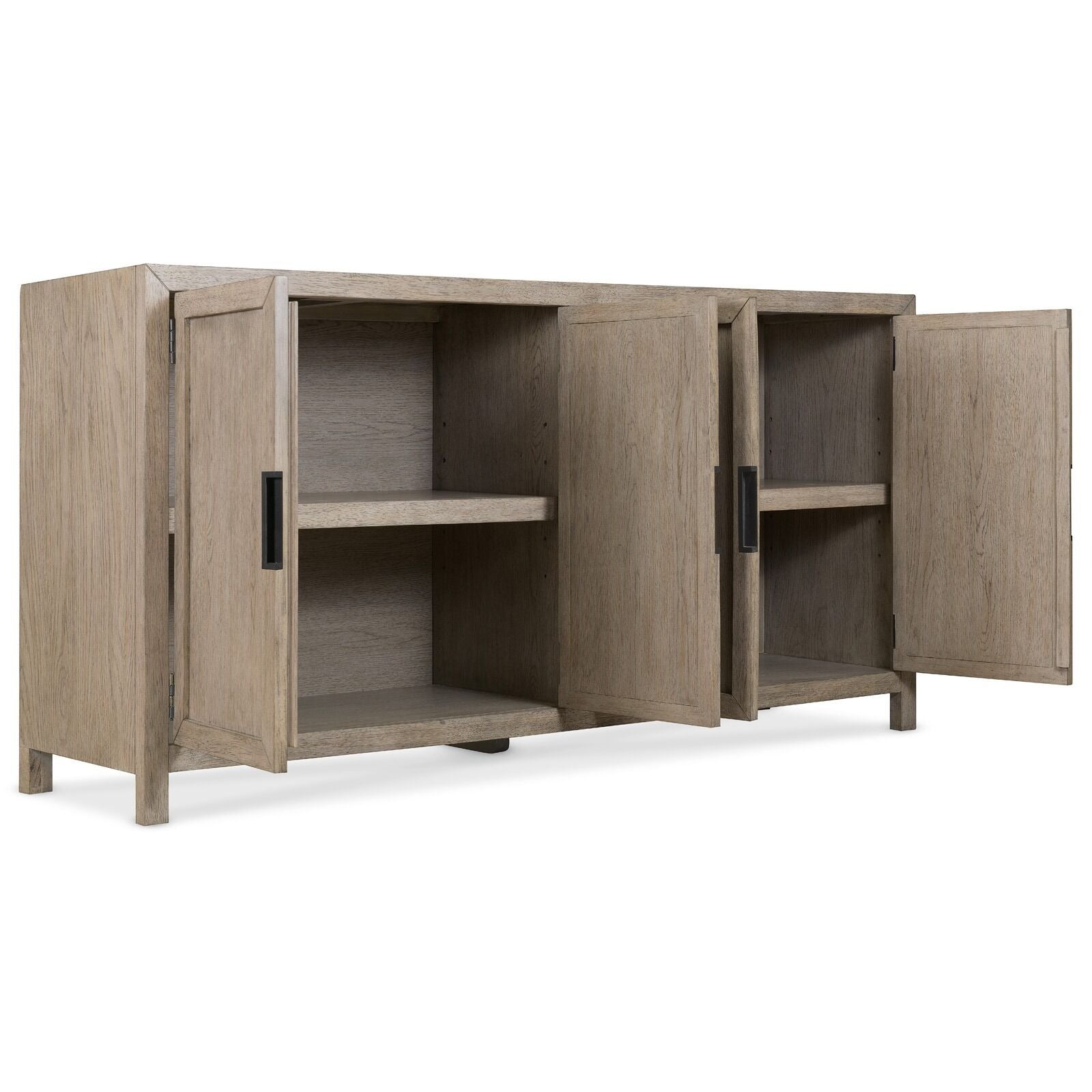 Harmony Four-Door Sideboard in Smoked by Hooker