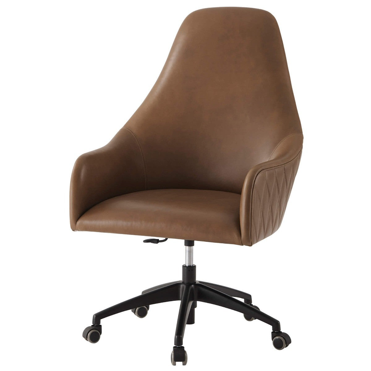 Prevail Executive Desk Armchair in Leather by Theodore Alexander