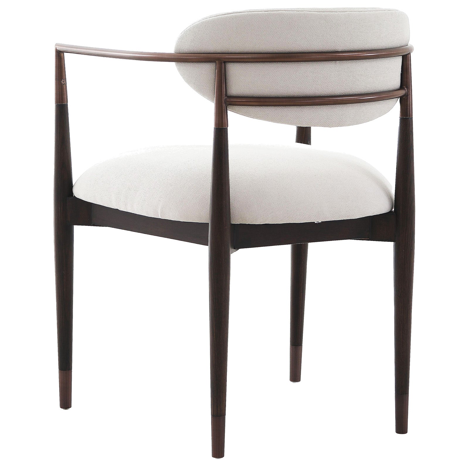 Soho Dining Chair in Walnut and Bronze by Keiichi