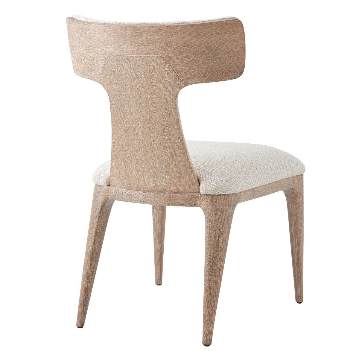 Repose Upholstered Side Chair in Grey Oak by Theodore Alexander