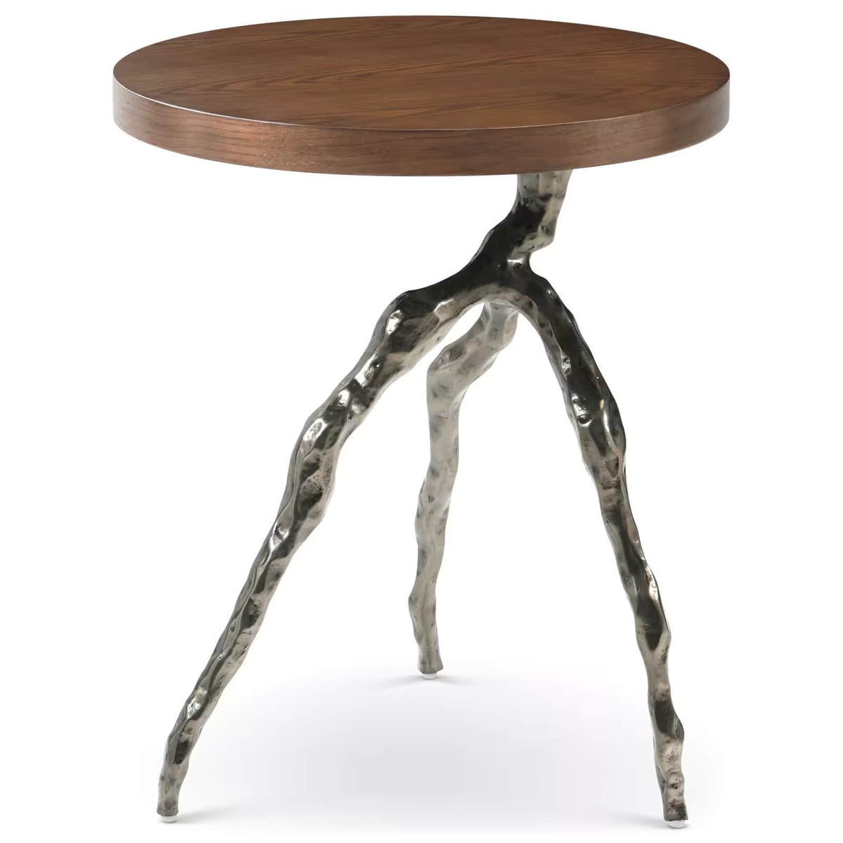 Catalina Branch Accent Table in Earth by Theodore Alexander