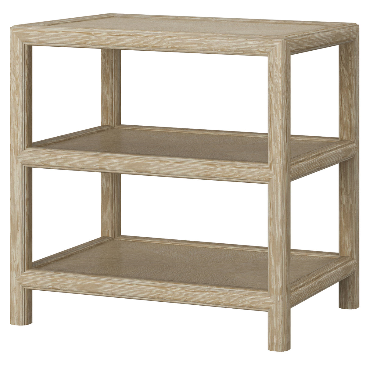 Montauk Tall Side Table Light by Theodore Alexander