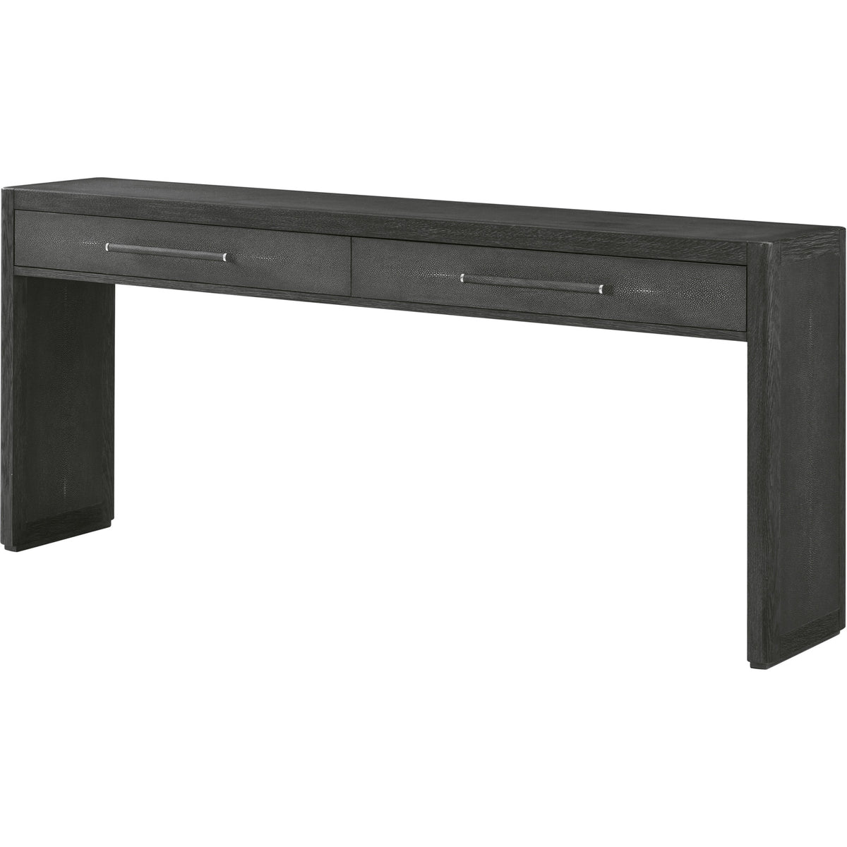 Maxwell 2-Drawer Console Table Dark by Theodore Alexander