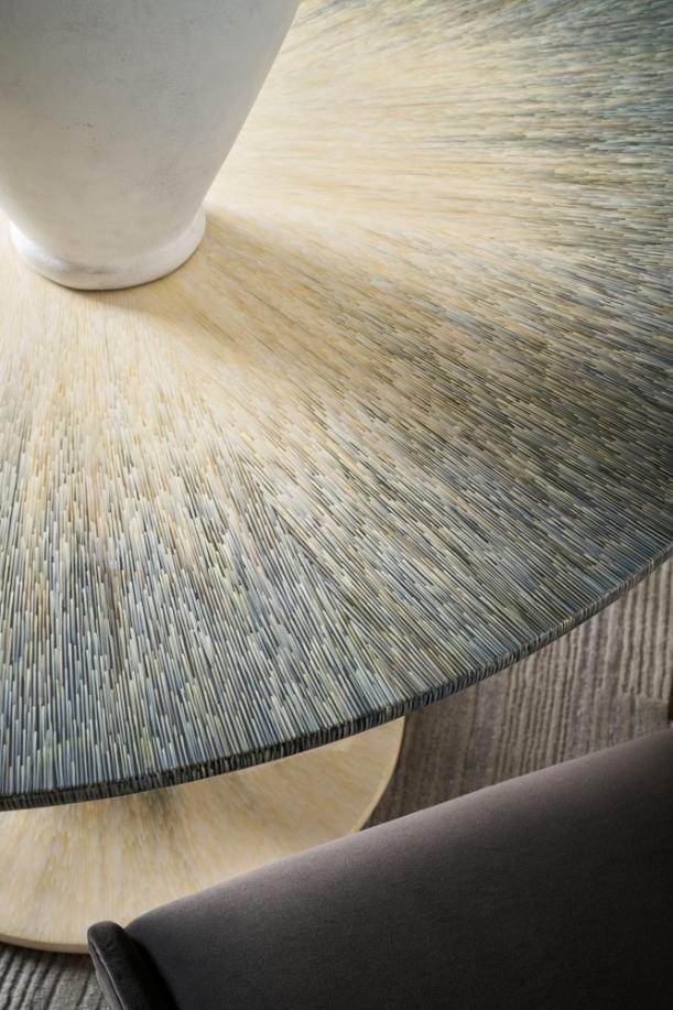 Panos Dining Table - 137cm by Theodore Alexander
