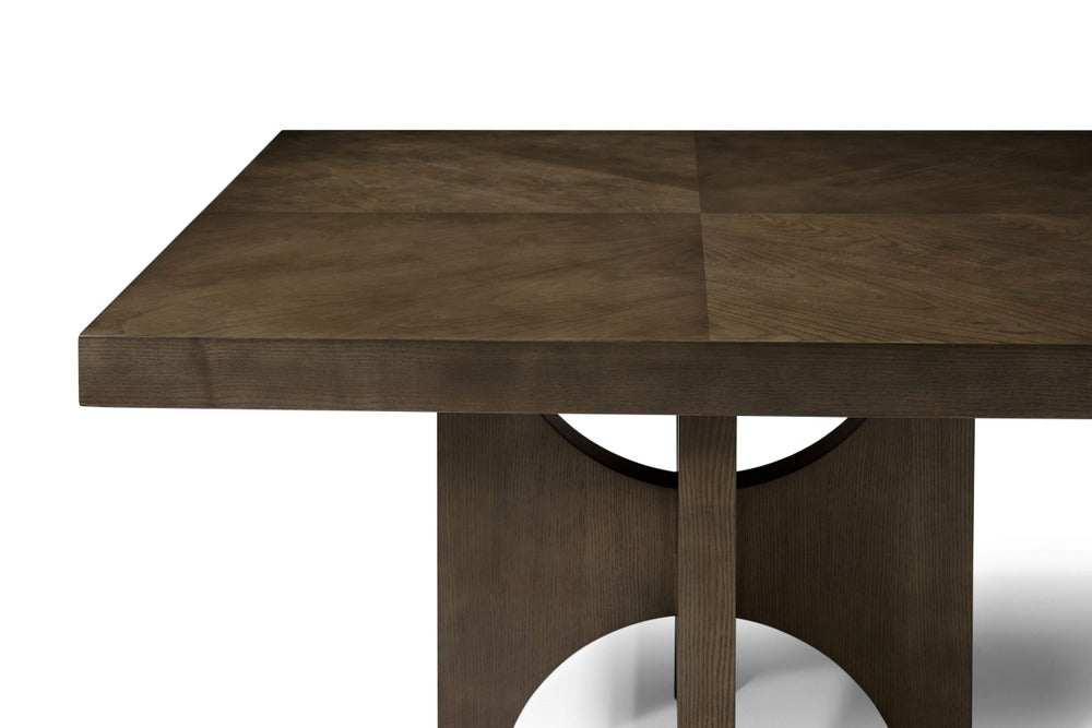 Catalina Extending Dining Table in Earth Finish 246-338cm by Theodore Alexander
