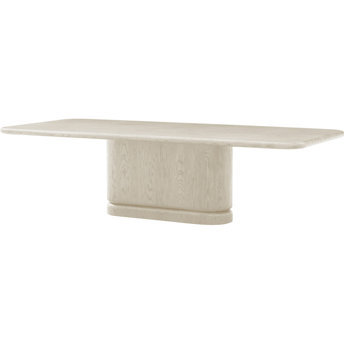 Luna Rectangle Dining Table in Light - 280cm by Theodore Alexander