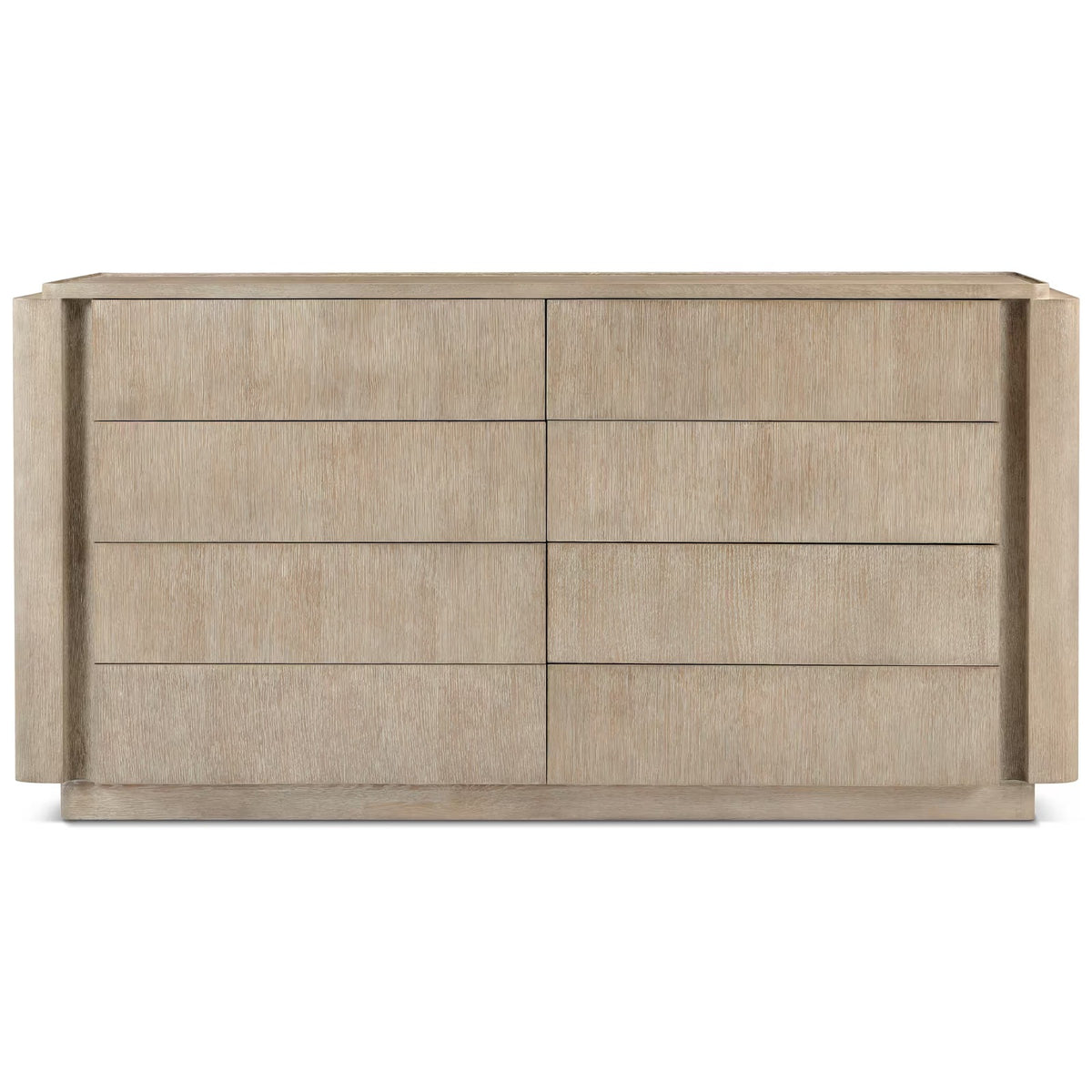 Repose 8 Drawer Chest of Drawers in Grey Oak by Theodore Alexander