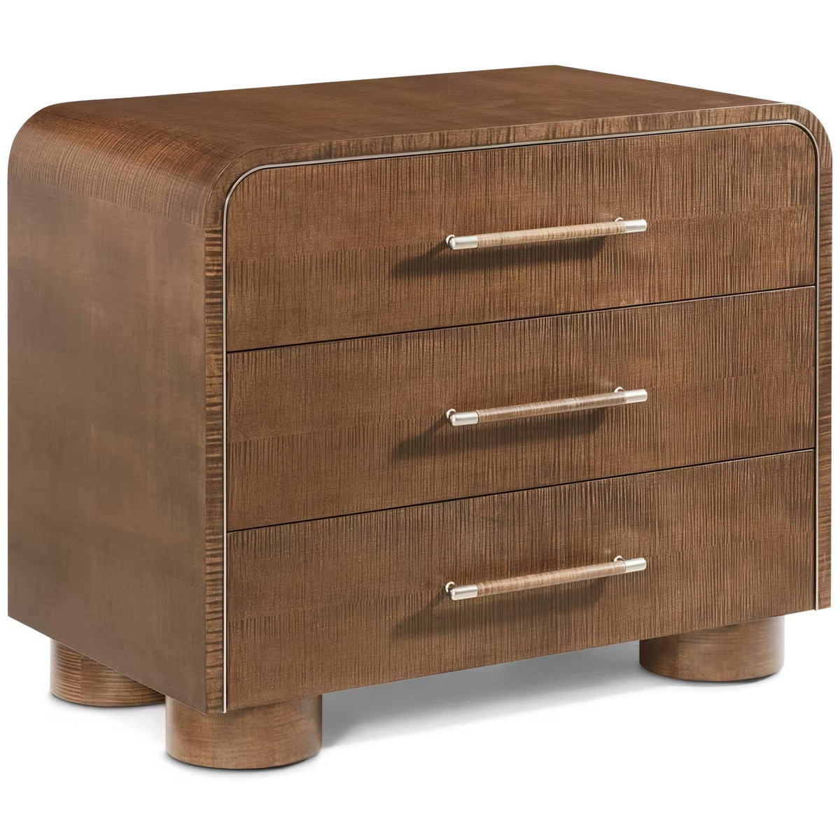 Origins Three-Drawer Nightstand II in Landmark by Theodore Alexander
