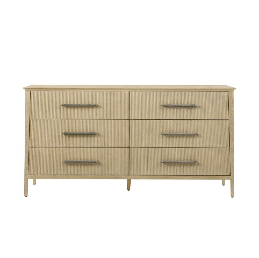 Balboa Dresser in Coastal Grey by Theodore Alexander
