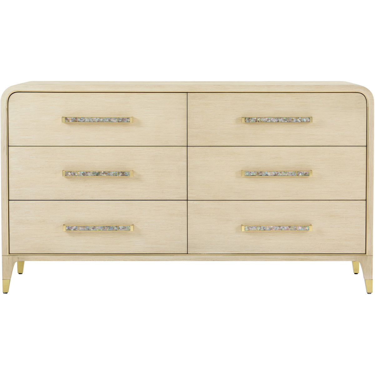 Judith Leiber 6-Drawer Dresser in Light by Theodore Alexander