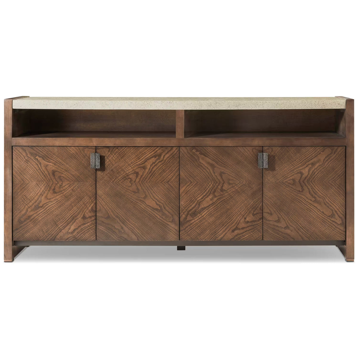 Catalina Media Cabinet in Earth by Theodore Alexander