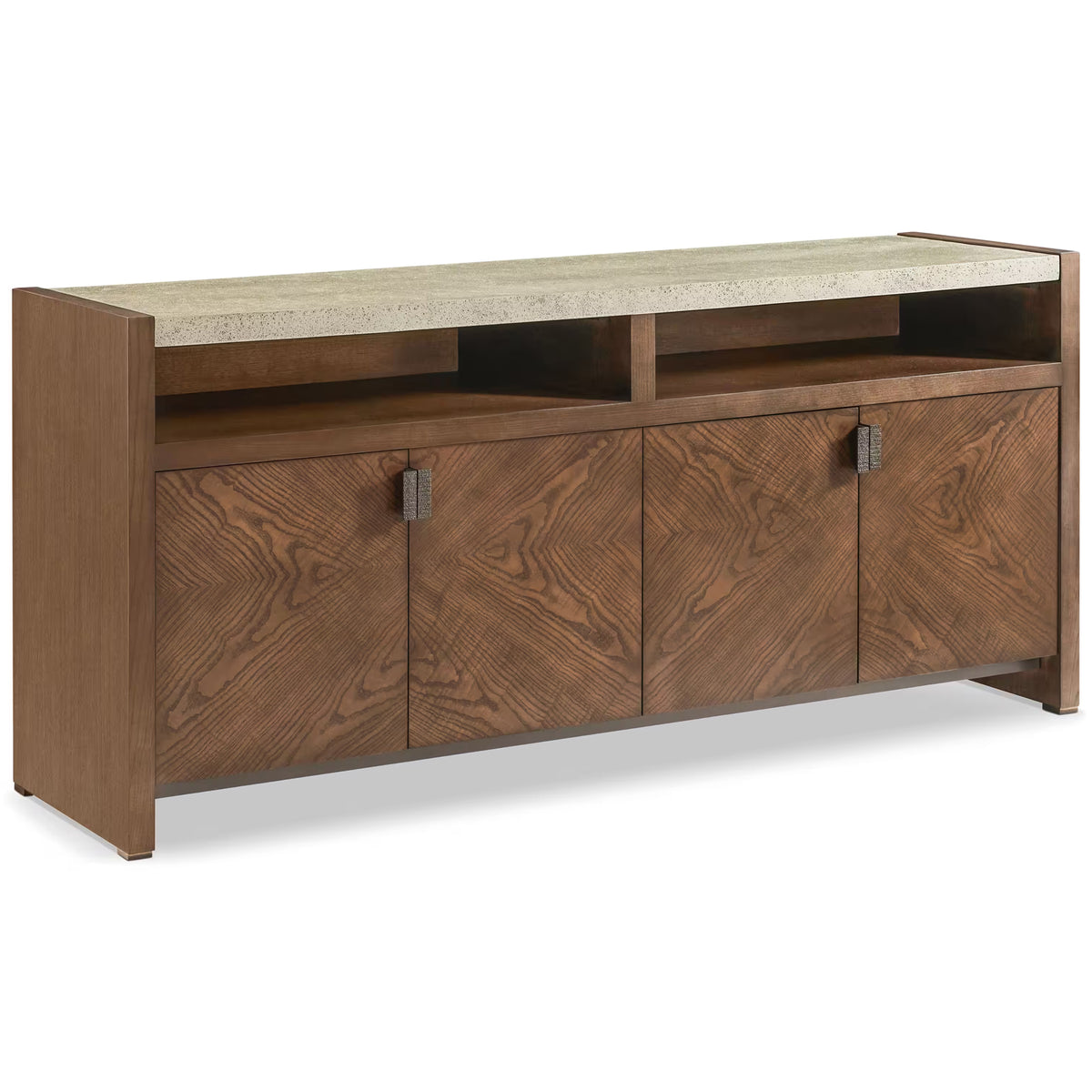 Catalina Media Cabinet in Earth by Theodore Alexander