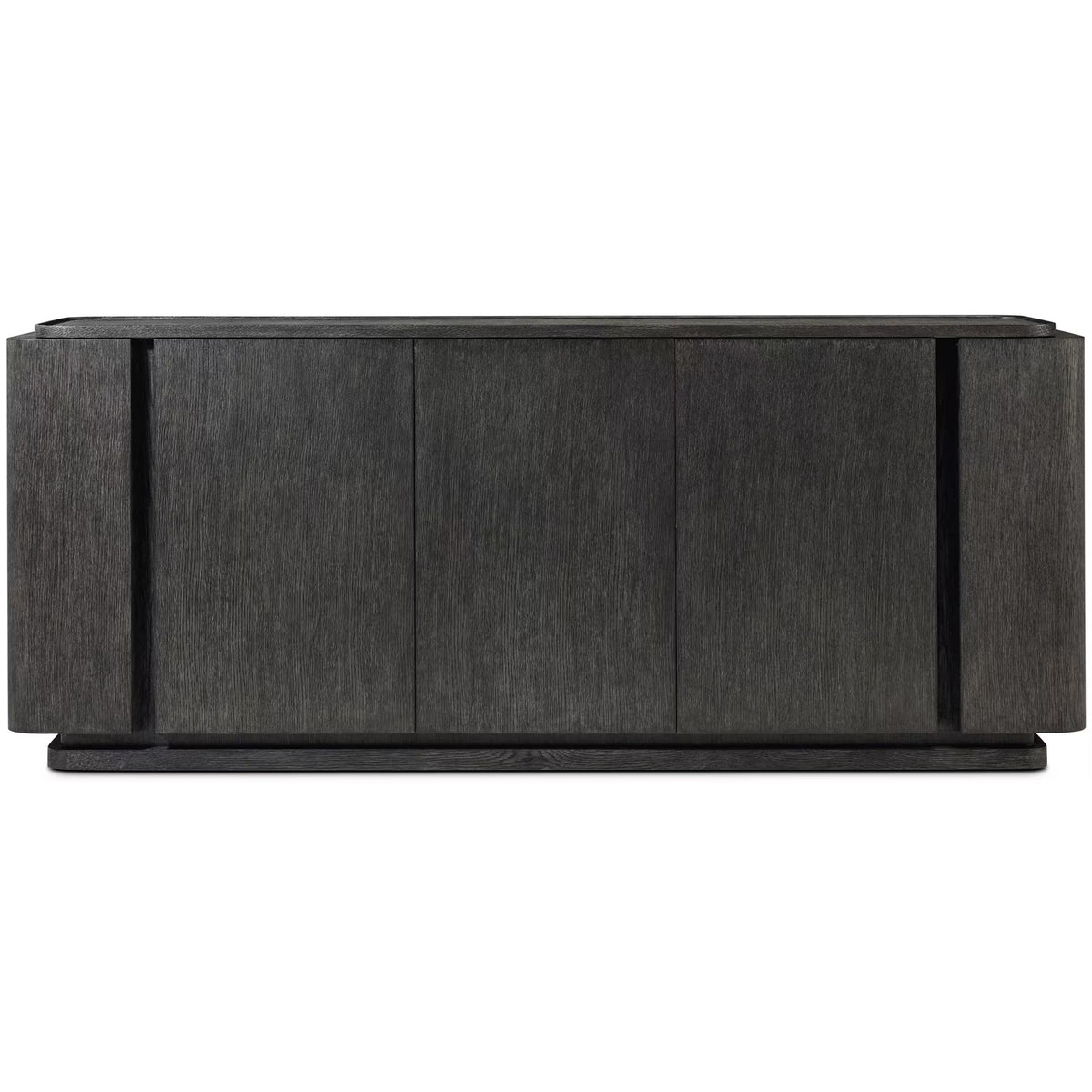 Repose Triple Door Sideboard in Charcoal Oak by Theodore Alexander