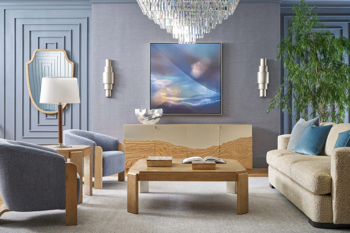 Strata Credenza by Theodore Alexander