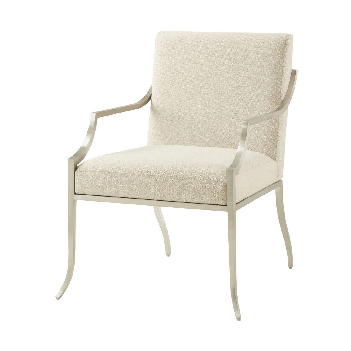Wakefield Chair in Matrix Marble by Theodore Alexander