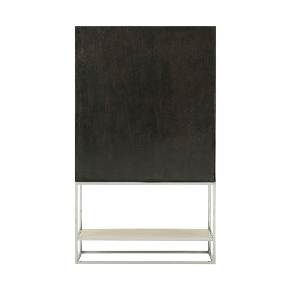 Townsend Bar Cabinet in Overcast by Theodore Alexander