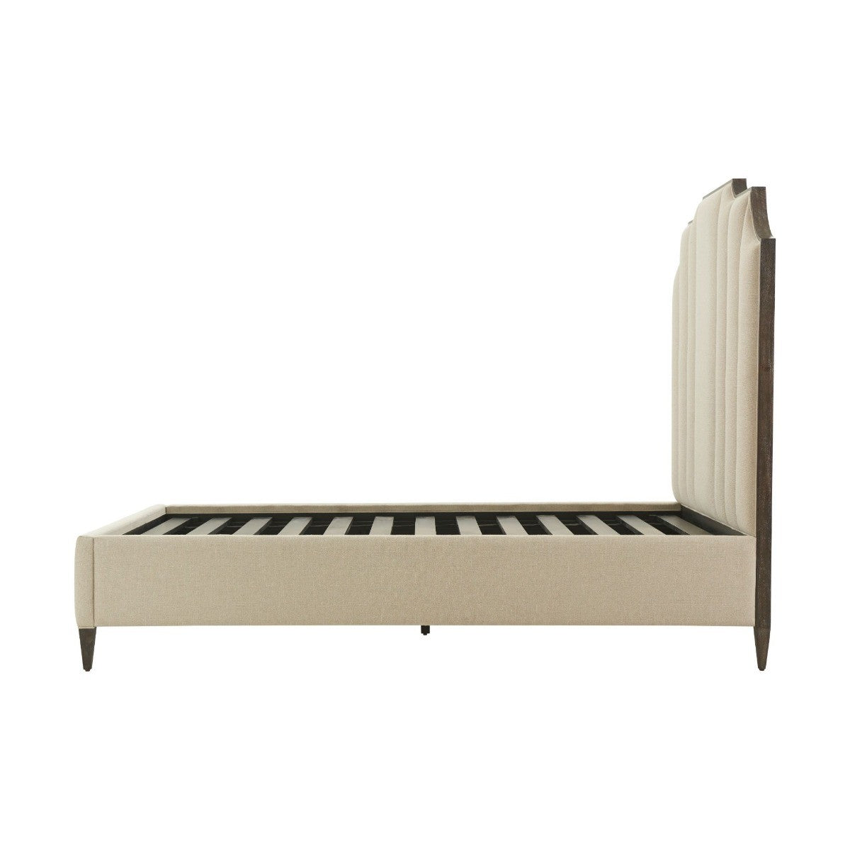 King Bed Frame Artemis in Kendal Linen by Theodore Alexander