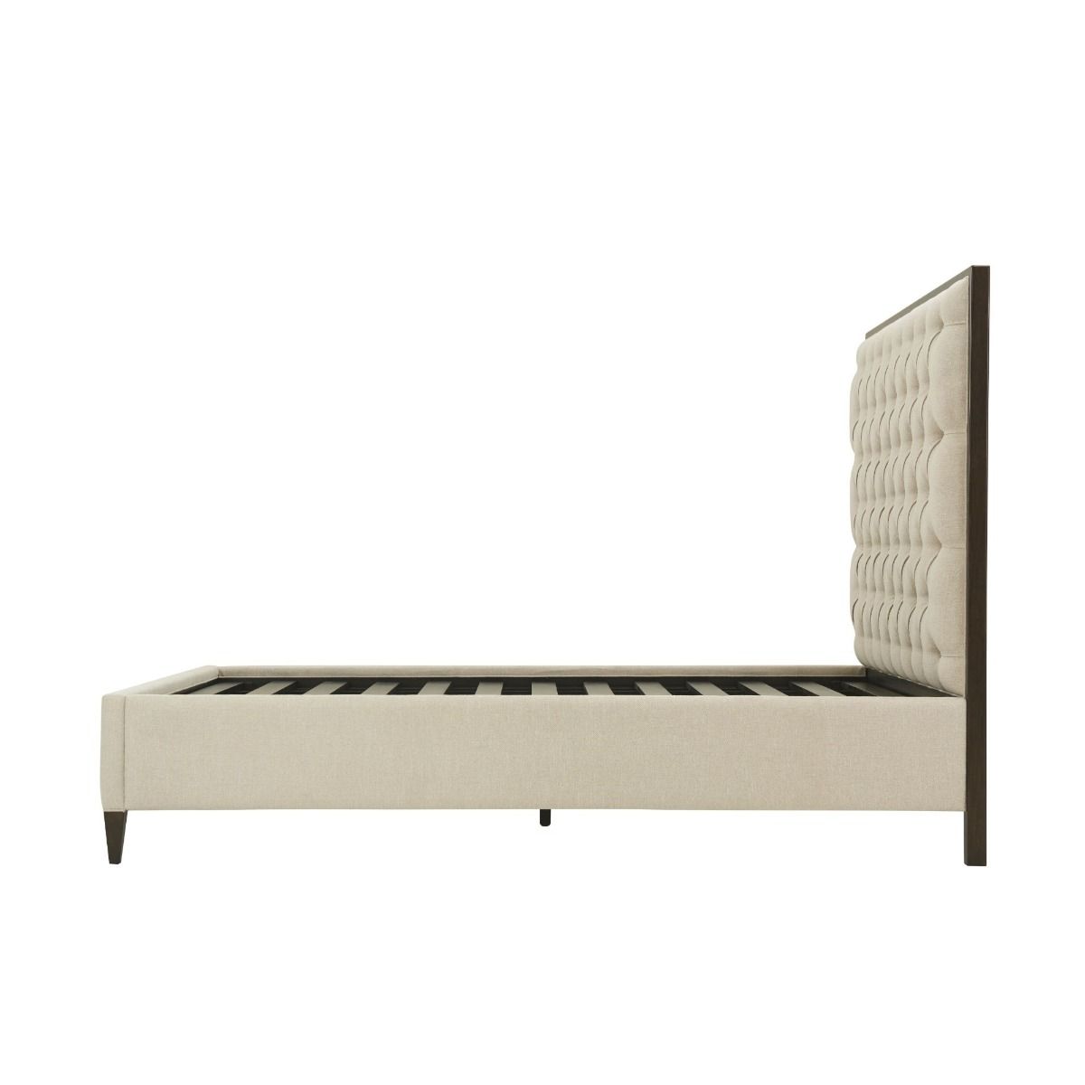 Super King Bed Frame Talbot in Kendal Linen by Theodore Alexander