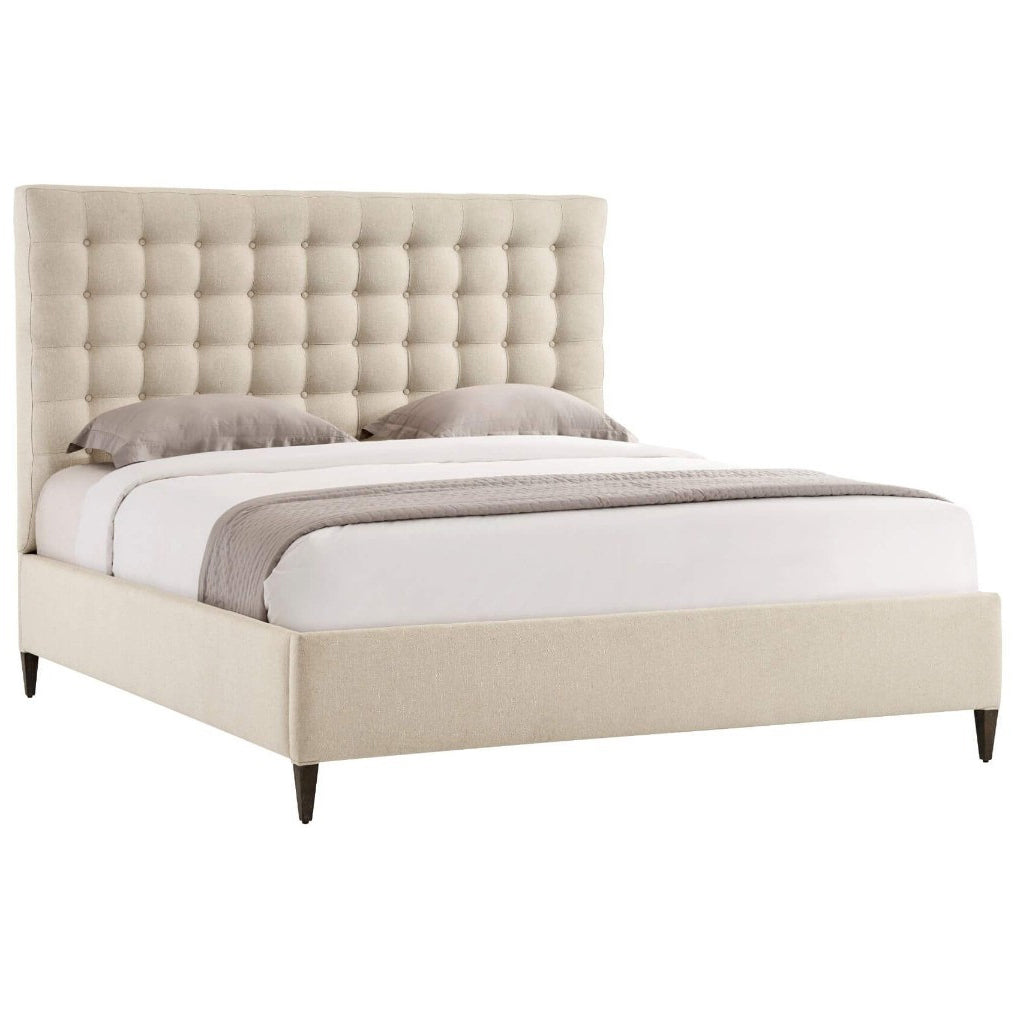 Super King Bed Frame Hampton in Kendal Linen by Theodore Alexander