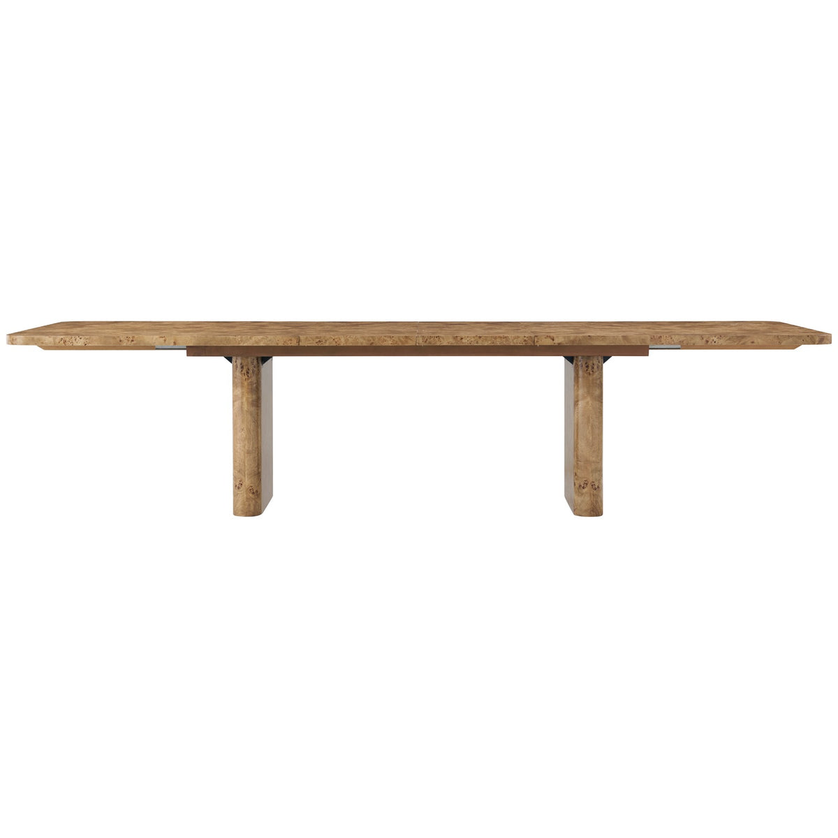 Perch Burl Extending Rectangular Dining Table - 325cm by Theodore Alexander