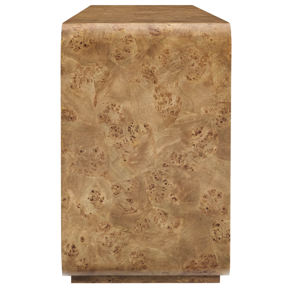 Perch Burl Large Sideboard with Floral Marquetry by Theodore Alexander