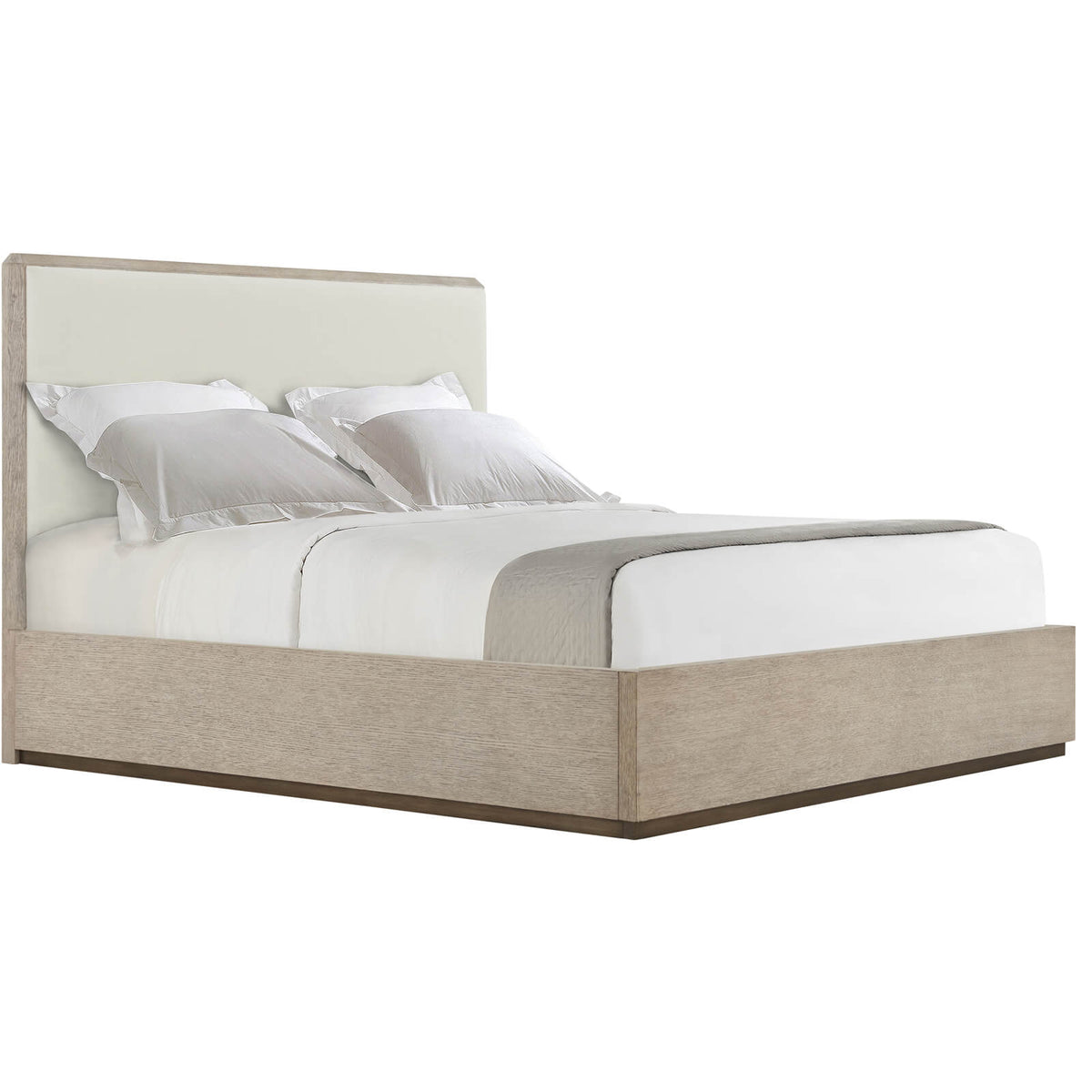 Spencer St. James Upholstered Super King Size Bed by Theodore Alexander